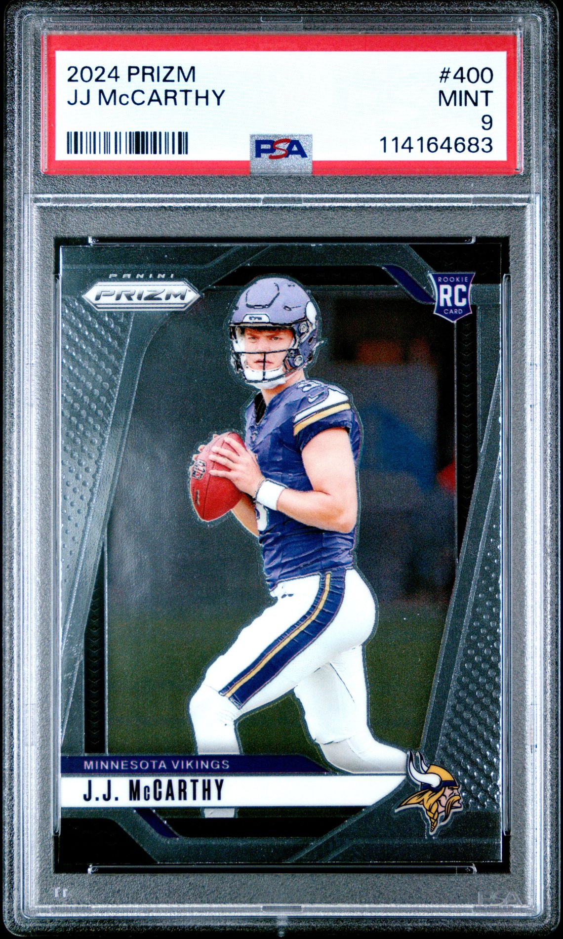 2024 Panini Prizm Jj Mccarthy #400 Mint 9 front
