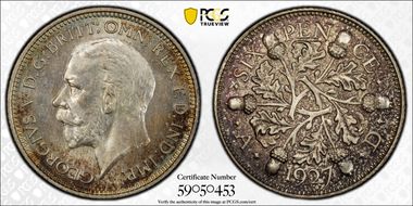 1927 6D S-4040 Acorn Rev PR67