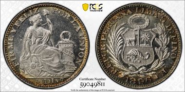 1896-F. 1/2 Din MS64