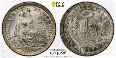 1917-FG 1/2 Din KM-206.2 MS67