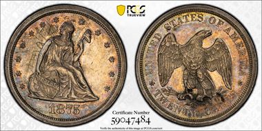 1875-S 20C N1