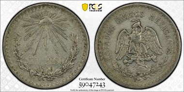 1918-M Peso KM-454 N1