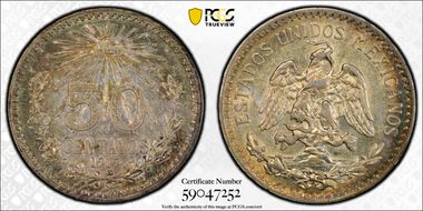 1919-M 50C KM-446 AU55