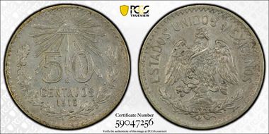 1916-M 50C KM-445  Ag N1