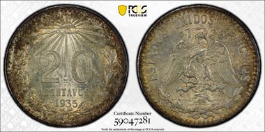 1935-M 20C MS64