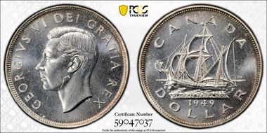 1949 S$1 MS67