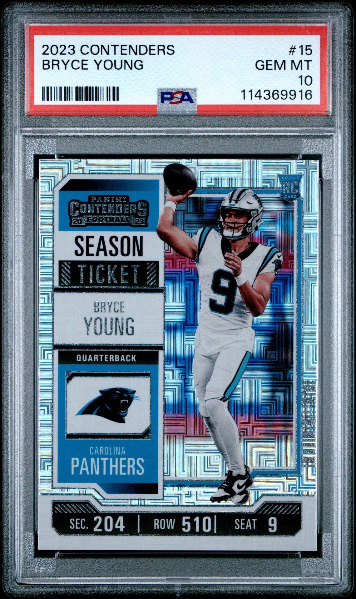 2023 Panini PANINI CONTENDERS #15 Bryce Young front