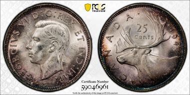 1941 25C MS65