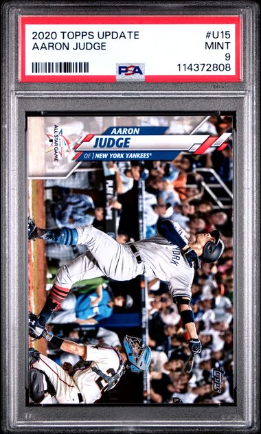 Topps Aaron Judge front
