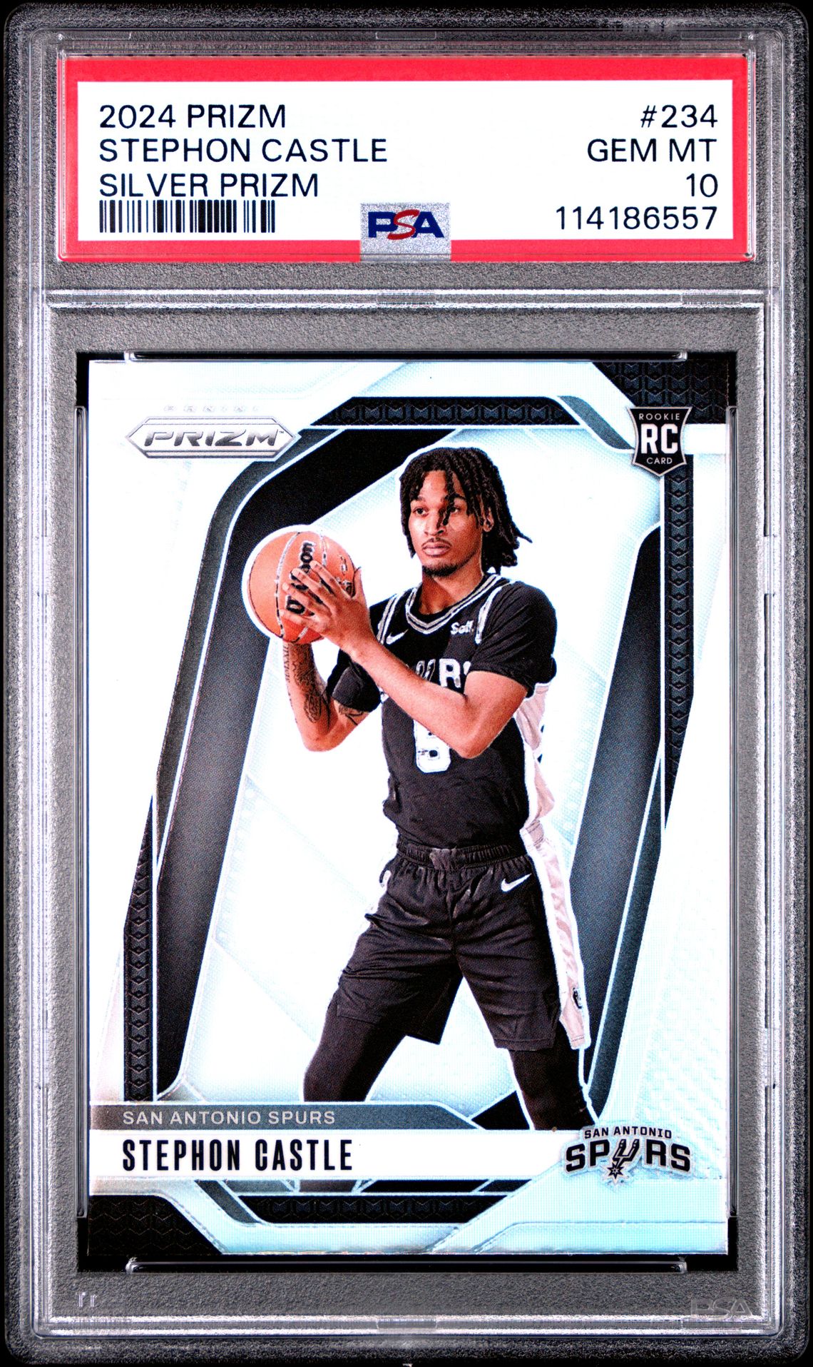 2024 Panini PANINI PRIZM SILVER PRIZM #234 Stephon Castle front