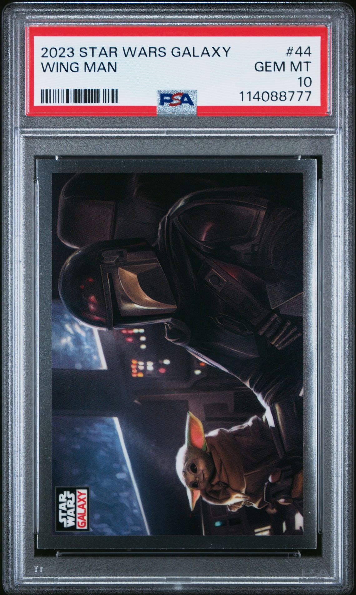 2023 Topps TOPPS CHROME STAR WARS GALAXY #44 Wing Man front