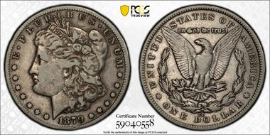 1879-CC $1 Capped Die VF20