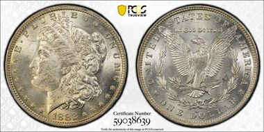 1882-O $1 MS64