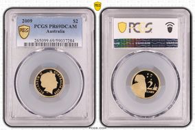 2009 $2 PR69DCAM
