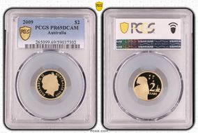 2009 $2 PR69DCAM