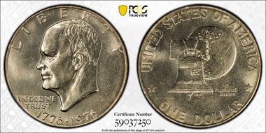1976 $1 Type 1 MS65