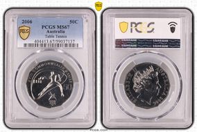 2006 50C Table Tennis MS67