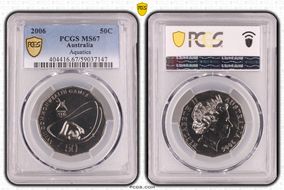 2006 50C Aquatics MS67