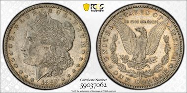 1889-O $1 AU53