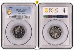 1999 10C Small Head MS67