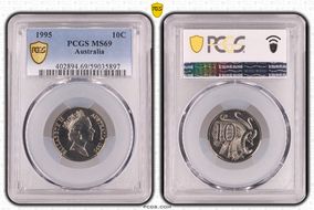 1995 10C MS69