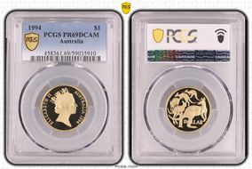 1994 $1 PR69DCAM