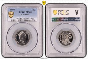 1993 10C MS68