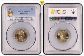1992 $2 MS68