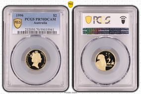 1996 $2 PR70DCAM