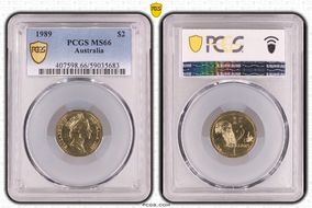 1989 $2 MS66