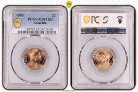 1989 2C MS67RD