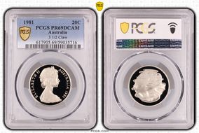 1981 20C 3 1/2 Claw PR69DCAM