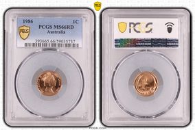 1986 1C MS66RD
