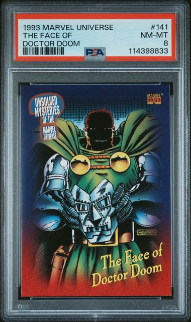 1993 Impel Marvel Universe DOCTOR DOOM #141 The Face Of front