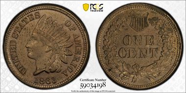 1863 1C N1
