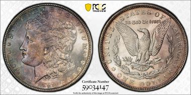 1889 $1 MS65