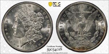 1903-O $1 MS64