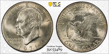 1971 $1 MS65