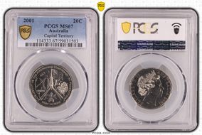 2001 20C Capital Territory MS67