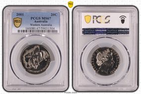 2001 20C Western Australia MS67