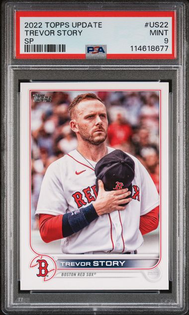 2022 Topps Topps Update Red #US22 Trevor Story front