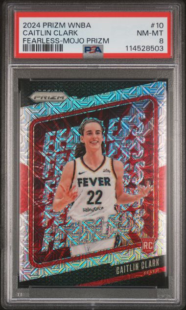 2024 Panini Prizm Mojo #10 Caitlin Clark front