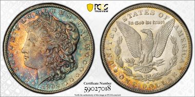 1892-O $1 MS63