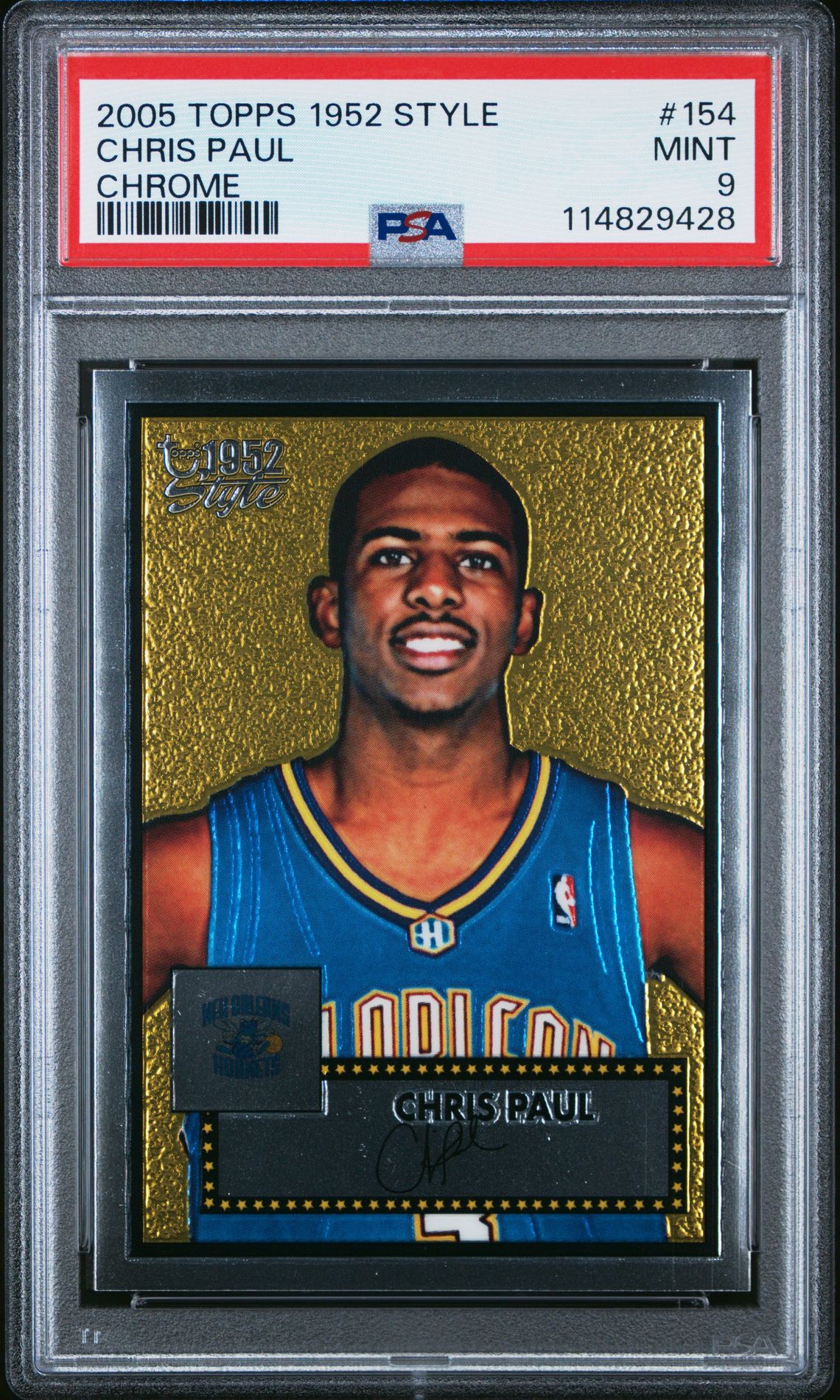 2005 Topps 1952 Style Chris Paul #154 (Chrome) Mint 9 front