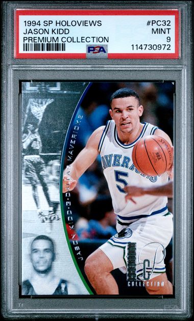 1994 Sp Holoviews Jason Kidd #Pc32 (Premium Collection) Mint 9 front