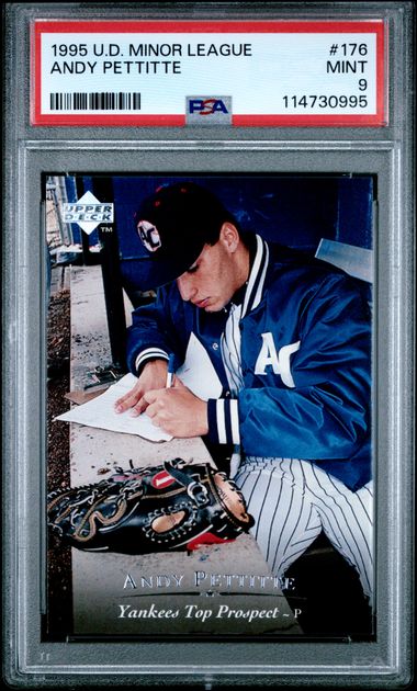 1995 Upper Deck Minor League Andy Pettitte #176 Mint 9 front