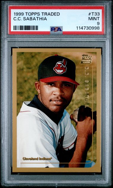 1999 Topps Traded C.c. Sabathia #T33 Mint 9 front