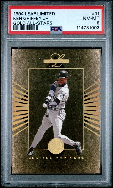 1994 Leaf Limited Gold All-Stars Ken Griffey Jr. #11 (Gold All-Stars) Nm-Mt 8 front