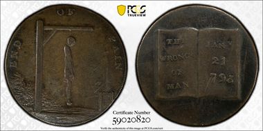 1793 Tk 1/2D DH-833 Middlesex, Spence's XF40BN