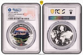 2024 $5 Dolomites Beauty of the World MS70